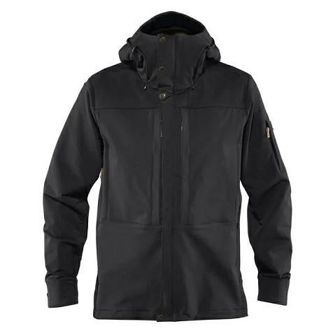 Fjällräven Keb Softshell Kabát Webshop - Fekete Kabát Fekete GEX093584